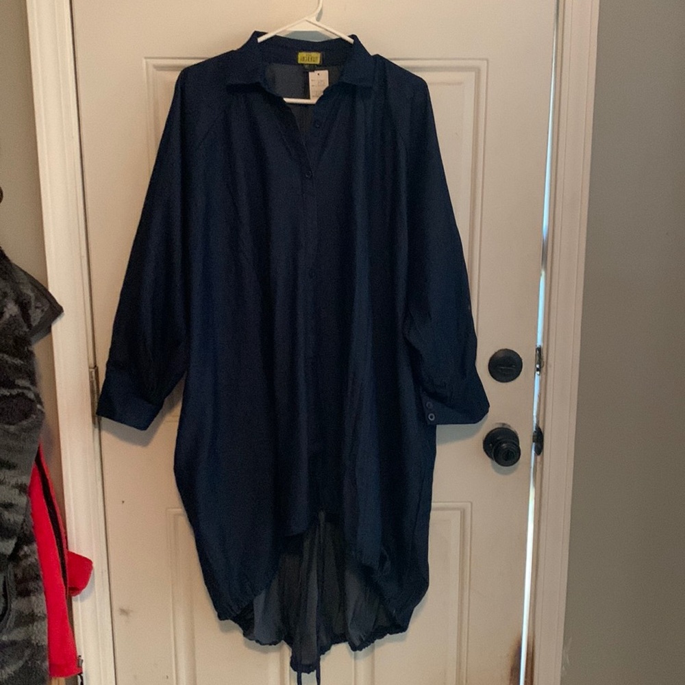 Brand new denim dress